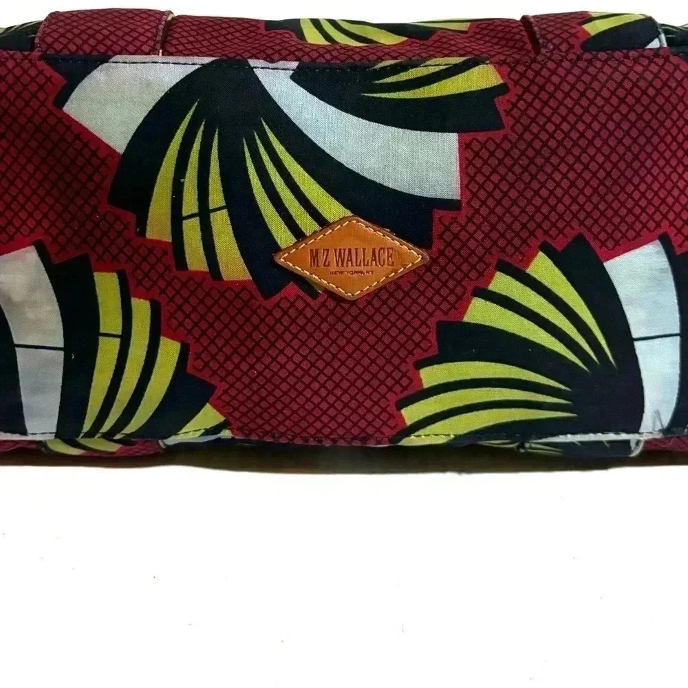 MZ Wallace multicolor print satchel handbag